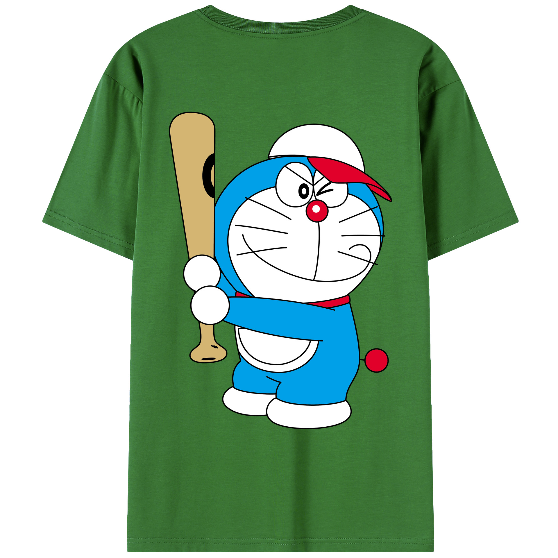 （画像用） ドラえもん Doraemon レディース半袖Tシャツ(バックプリント)